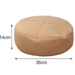 Bord Puf Blød Lazy Japansk Stil Ottoman Sæde til Stue Gulv Siddeplads