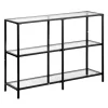 Bordkonsol - DUOKU - Moderne - 3 Niveauer - Tempereret Glas - Robust Metal