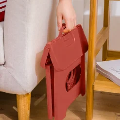 Bærbar Foldeskammel til Udendørs Brug, Let og Robust Kompakt Foldesæde med Bærehåndtag, Let at Rengøre Sammenklappelig Skammel med Pladsbesparende Design red XL | Fyndiq