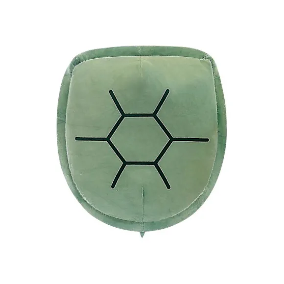 Bærbar Turtle Shell Pude Voksen-gigantisk Turtle Kostume Funny Dress Up Vægtet Turtle Plys, stor Turtle Body Pude green*80cm