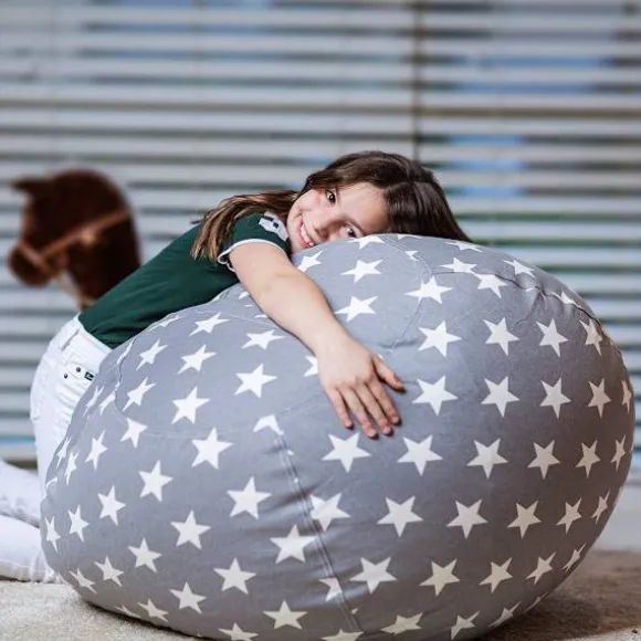 Børne Fyldt Dyr Opbevaring Bean Bag Stol Betræk 26 Tommer