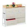 Bureau med 7 rum