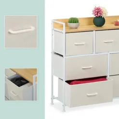 Bureau med 7 rum
