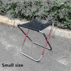 Camping Klapstol Mini Udendørs Sammenklappelige Stole Sæde