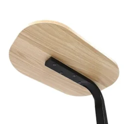 C-formet Sidebord Fritstående Sofabord Log Black