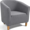 Chesterfield Lænestol Betræk, Jacquard Stretch Stretch Tub