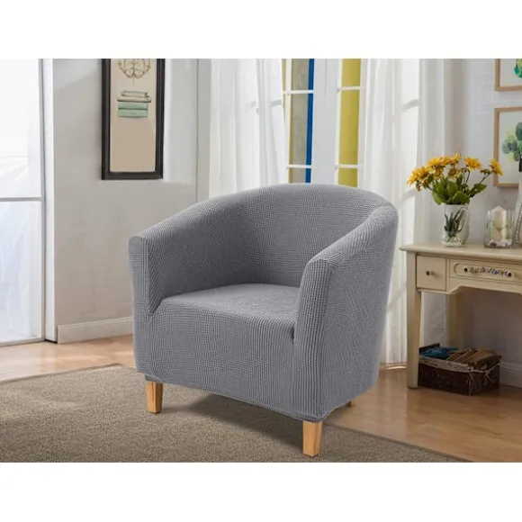Chesterfield Lænestol Betræk, Jacquard Stretch Stretch Tub