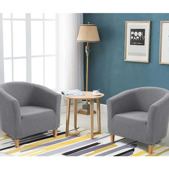 Chesterfield Lænestol Betræk, Jacquard Stretch Stretch Tub