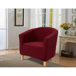 Chesterfield Lænestol Betræk, Jacquard Stretch Stretch Tub
