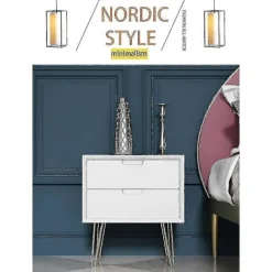 10cm-40cm Bordben af jern Kabinetben Hårnålsbordben Metal Møbelben 1 Stykke Guld 35cm Gold 35cm