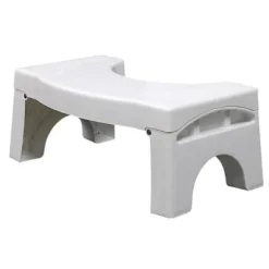 Colon Health Companion, Ergonomisk afføringsskamle, Bærbar potte-fodskammel til effektiv eliminering, Familievenligt toiletredskab, Kraftig med