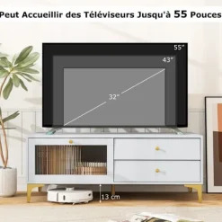COSTWAY TV-møbel til TV 55