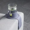 CouchCoaster - Den ultimative kopholder til din sofa, stålfarvet