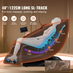 3D Shiatsu Massage Stole - DUOKU - BH-6223 - 10-18 Indstillinger - Opvarmning - Bluetooth