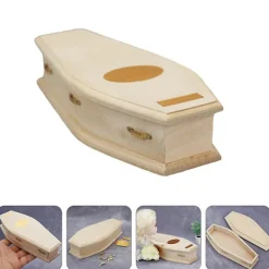 Dekorer skrivebord DIY miniature kiste miniature dukkehus kiste DIY mini kiste miniature kiste mini møbler kiste Db 17.5X7.8CM