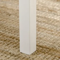 3-Delt Siddegruppe Spisegruppe Med 2 Stole Og 1 Bord Spisebordssæt Og Klapbordplade Stål Mdf Natur + Hvid 120 X 60 X 75 Cm