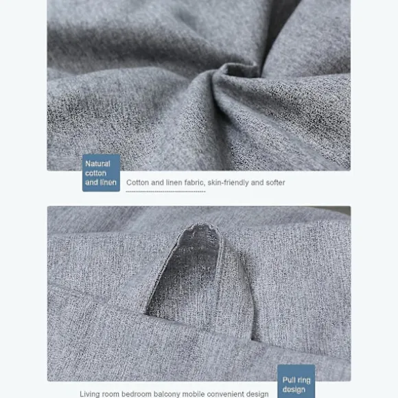 Den splinternye oversized sækkestol, sofabetræk, indendørs doven sofa til voksne og børn er et hit! (eksklusive fyld)
