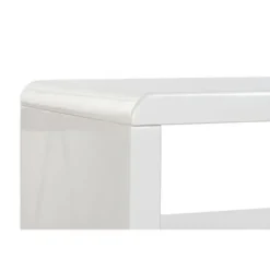 DKD Home Decor tv-møbel Hvidt glas MDF (140 x 50 x 40 cm) - 8424001880645