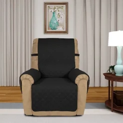 Dobbeltsidig Quiltet Recliner Sofa Betræk, Vandafvisende Sofa Betræk F