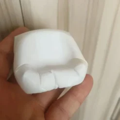 3D-printet sofalignende etui til høretelefoner til Pods 2 3, flere modeller, skrivebord Black