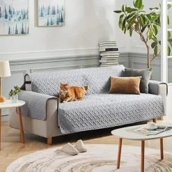 Easy-Going Futon Sofa Omslag Vendbar Sofa Omslag Armløs