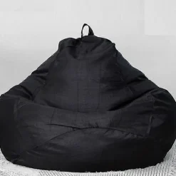 Ekstra Stor Sækkestol Lænestole Sofabetræk Indendørs Lazy Lounger Til Voksne Børn 100*120CM