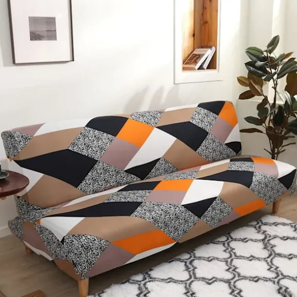 Elastisk Clic Clac Betræk 3-Sæders Sofa, Stue Blomsterprint