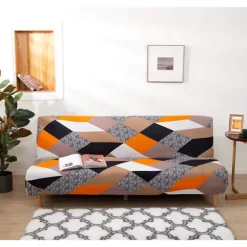 Elastisk Clic Clac Betræk 3-Sæders Sofa, Stue Blomsterprint