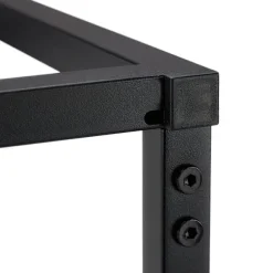 Elegant bænk med fløjlspolstring