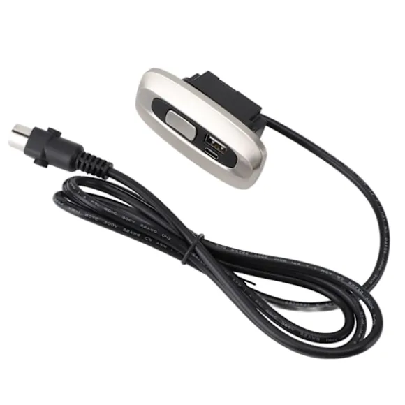 Elektrisk lænestol kontakt 5-benet løftestol fjernbetjening med USB og Type C port til elektrisk sofa
