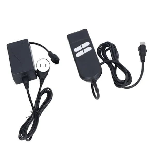 Elektrisk lænestolscontroller 4 knapper 5 ben elektrisk sofaligner fjernbetjening løftestol reservedele håndkontrol
