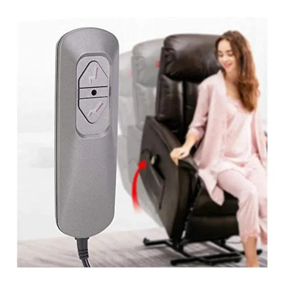 Elektrisk Recliner Controller Dobbelt Knap, Stol Løft/Elektrisk Sofa Manuel Controller, Sofa Reclin
