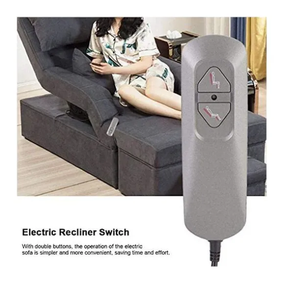 Elektrisk Recliner Controller Dobbelt Knap, Stol Løft/Elektrisk Sofa Manuel Controller, Sofa Reclin
