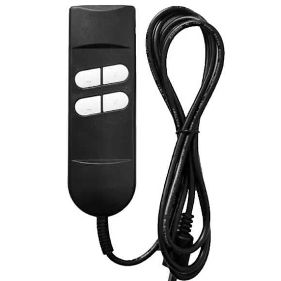 Elektrisk Recliner Stol Controller 4 Knapper 5 Pins Håndkontakt Apparat Justerbar Seng Løft Stol
