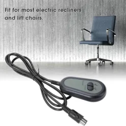 Elektrisk Recliner Stol Sofa 2-Knap Fjernbetjening Håndkontakt