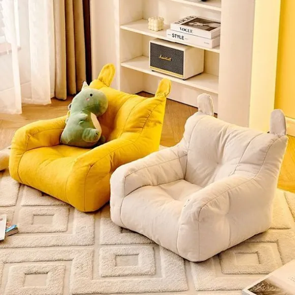Enkel Sofa Børn Lille Sofastol Baby Læsehjørne Børn-FF-_yux Green