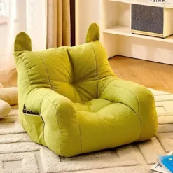 Enkel Sofa Børn Lille Sofastol Baby Læsehjørne Børn Green