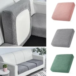 Ensfarvet Sofabetræk LYSEGRÅ 2 PERSONERS 2 PERSONERS Light Gray 2 Seater-2 Seater