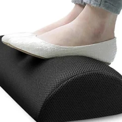 Ergonomisk Fodpude Støtte Fodskammel Skumpude Fodstøtte Massage (Netstof)