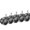 Erstatningshjul til IKEA kontorstole 5-pak 10mm x 22mm