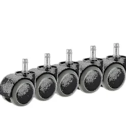 Erstatningshjul til IKEA kontorstole 5-pak 10mm x 22mm