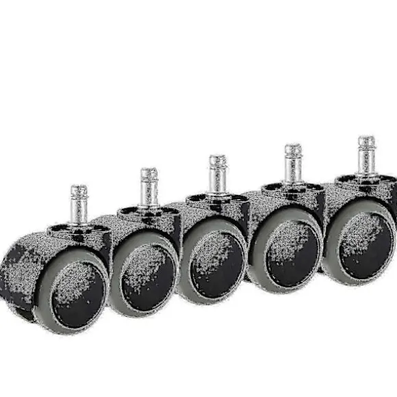 Erstatningshjul til IKEA kontorstole 5-pak 10mm x 22mm