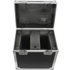 Flight Case, Indbyggede Hjul, Utrækkeligt Trækhåndtag, Kraftig Design, sort