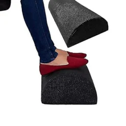 Fodstøtte under skrivebordet, ergonomisk fodstøttepude