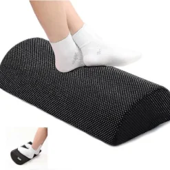 Fodstøtte under skrivebordet, ergonomisk fodstøttepude