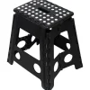 Foldbar plastiktaburet - MARBUENO SUMMER - 10535 - 39x31,5x39 cm - Assorterede farver - Understøtter op til 150 kg
