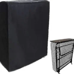 Foldbar Seng Betræk Til Twin Vandtæt Åndbar Rulle-væk Seng Opbevaringstaske Støvtæt Gæsteseng Beskytter Med Lynlås (LGL) 84x33x107cm