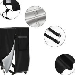 Foldbar Seng Opbevaringsdækken Justerbar Vandafvisende Støvbestandig Multifunktionelt Dækken Indendørs Udendørs Foldbar Seng Madras Dækken 99*38*114cm | Fyndiq