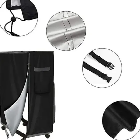 Foldbar Seng Opbevaringsdækken Justerbar Vandafvisende Støvbestandig Multifunktionelt Dækken Indendørs Udendørs Foldbar Seng Madras Dækken 99*38*114cm | Fyndiq