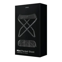 Foldbar Skammel, Mini - Sort Black
